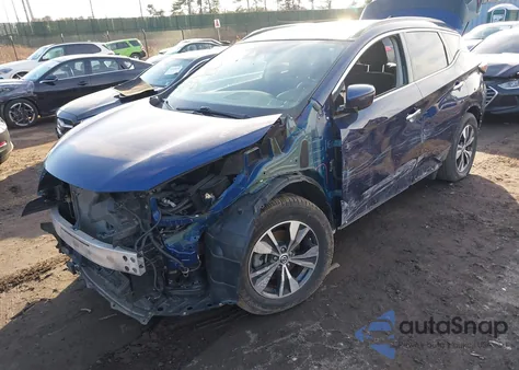 2020 Nissan Murano Sv Intelligent Awd z USA, uszkodzony, nr VIN 5N1AZ2BS2LN124245